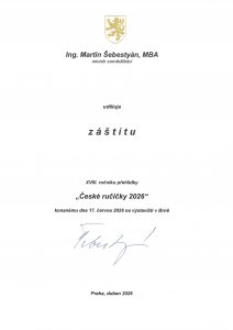 Záštita ministra zemědělství – XVIII. ročník