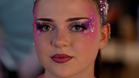 Modelka Karolíny Vavřínové